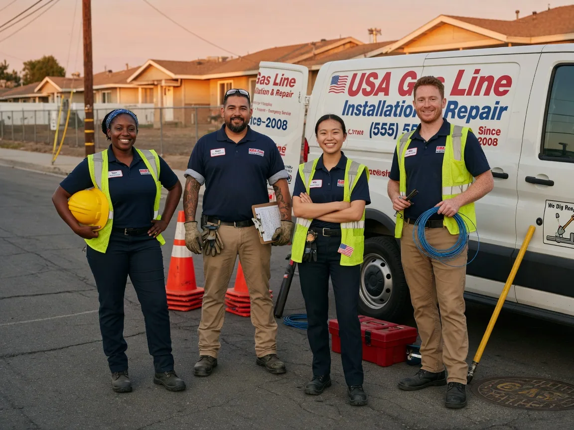 Gas Line Installation company in Harlem, GA